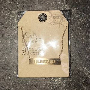 Gold Blessed necklace BRAND NEW
